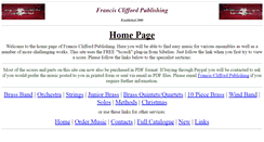 Desktop Screenshot of francisclifford.com